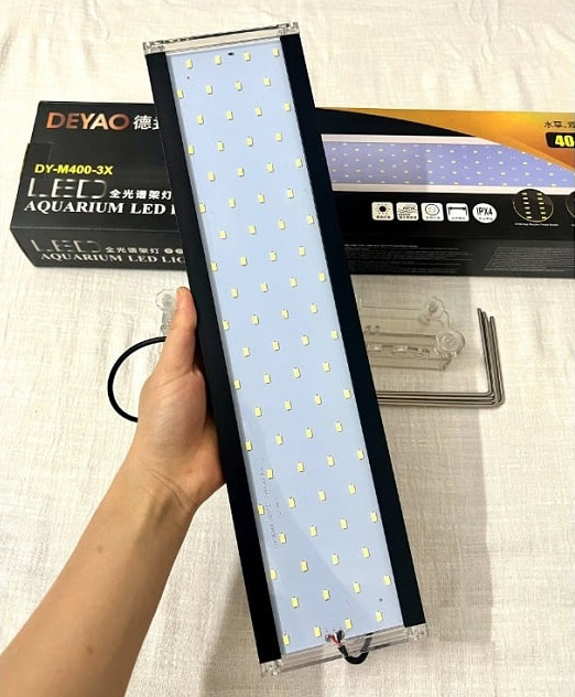 Đèn Deyao RGB 3 in 1 đỏ cá không đỏ nước