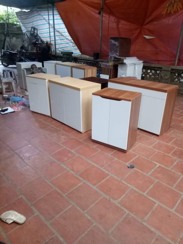 Các sản phẩm chân tủ bể cá bằng gỗ mdf hoàn thiện
